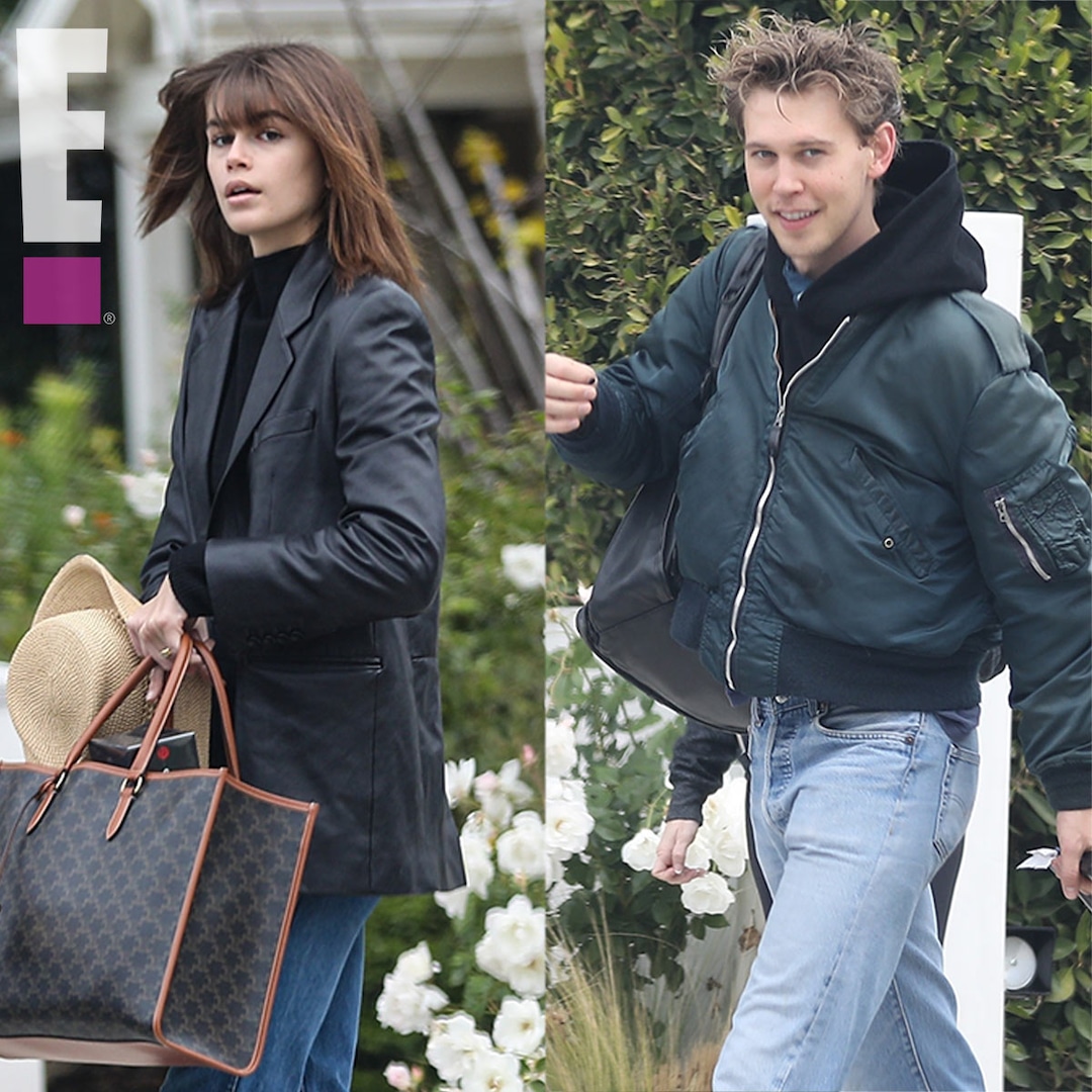 Kaia Gerber & Austin Butler Head to Airport Together Ahead of Holidays